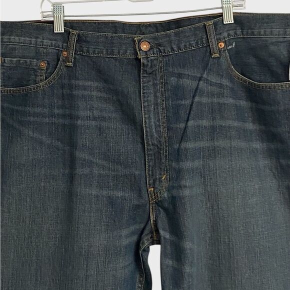 NWT Levi's 550 Big & Tall Relaxed Fit Men's Jeans Size 46x34 Non-Stretch Blue - Picture 4 of 16